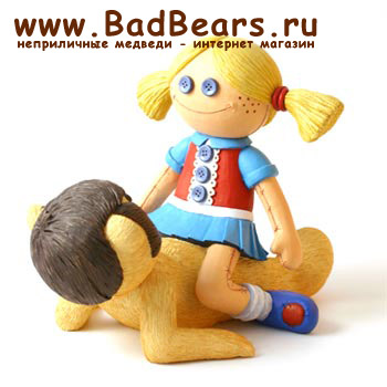 Bad Taste Bears - MF-118 // Пара медведей Род и Аманда (Rod & Amanda)