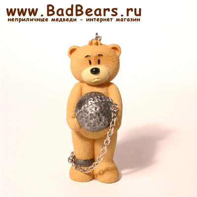 Bad Taste Bears - MK-013 // Брелок медведь Шаклетон (Shackleton)