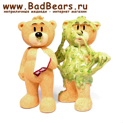 Bad Taste Bears - MF-104 // Медведь Хенк и Чиф (Hank & Chief)