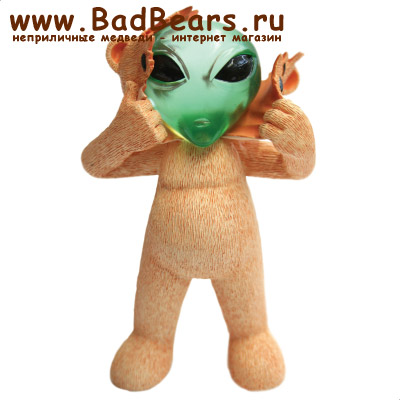 Bad Taste Bears - MF-190 // Медведь Розуэлл (Roswell) ПОСЛЕДНИЙ ЭКЗЕМПЛЯР!!!