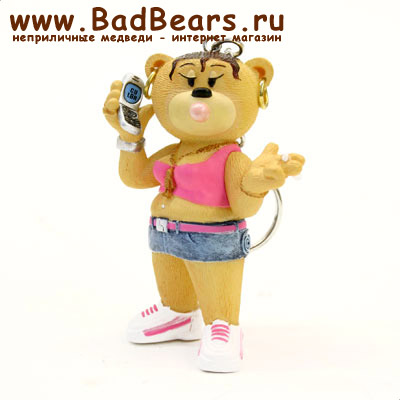 Bad Taste Bears - MK-038 // Брелок медведь Шайз (Shaz)  Брелок снят с производства!