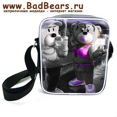 Bad Taste Bears - MS-903 // Сумка Шайз и Баз (Baz & Shaz)